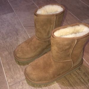 UGG Boots Tan Girls Size 13